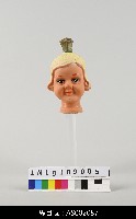 藏品(荷蘭玩具布袋戲偶頭-公主)的圖片